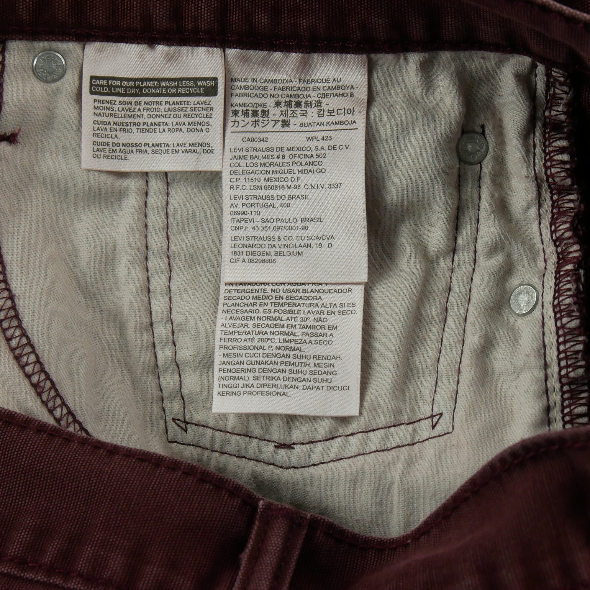 Jean Homme Levis 514 Straight Fit 8