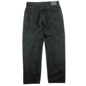 Jean coupe large homme noir Levi Strauss