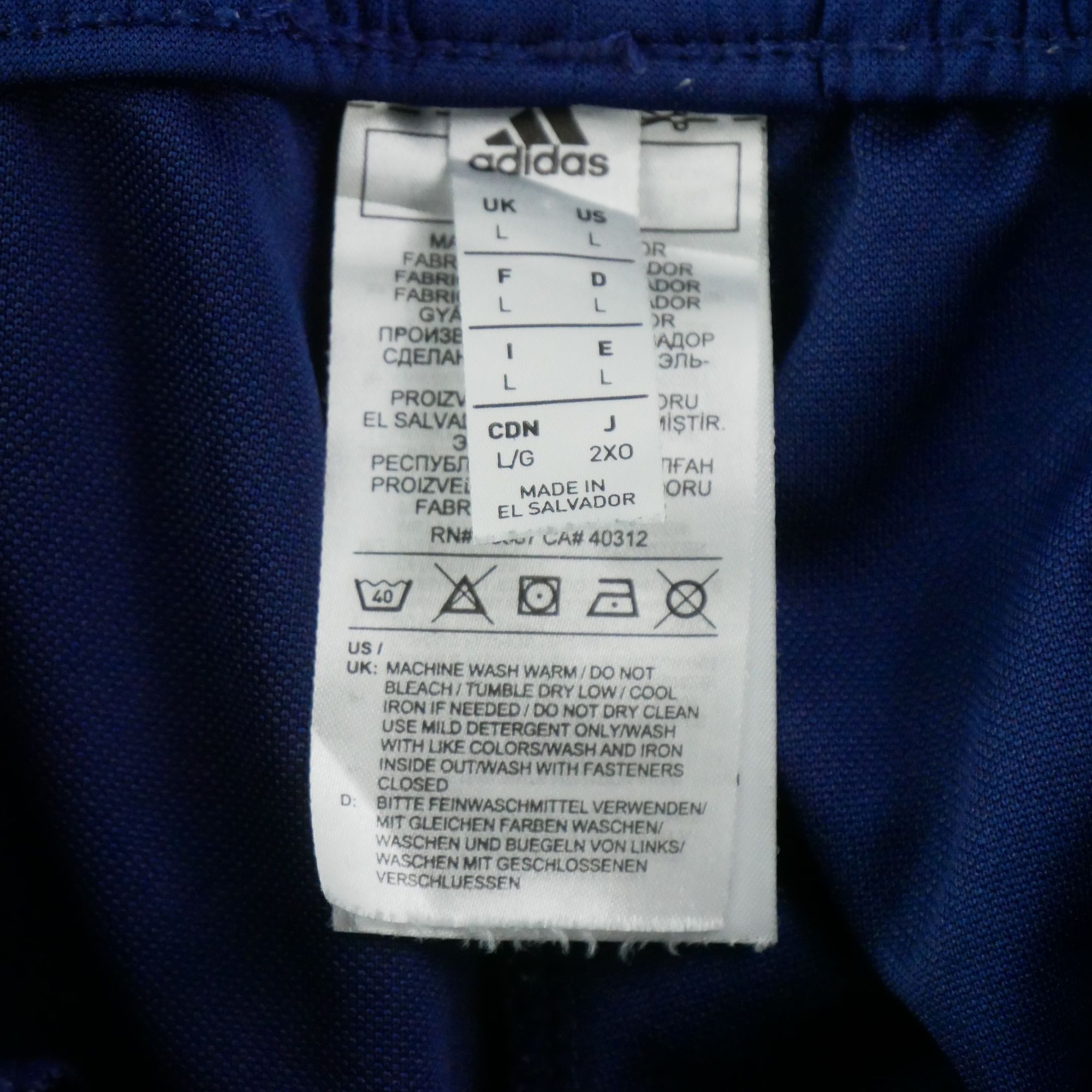 Jogging Homme AeroReady Marine 9