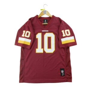 Maillot manches courtes enfant bordeaux NFL Equipe Washington Redskins