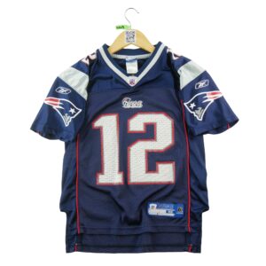 Maillot manches courtes enfant marine NFL