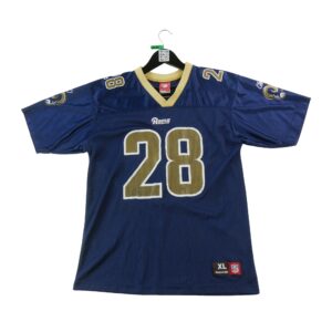 Maillot manches courtes enfant marine NFL Equipe Saint Louis Rams
