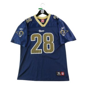 Maillot manches courtes enfant marine NFL Equipe Saint Louis Rams