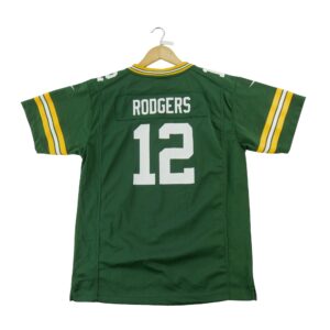 Maillot manches courtes enfant vert NFL