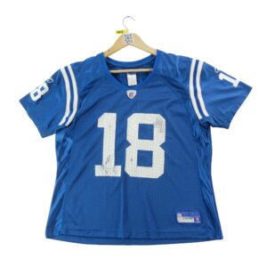Maillot manches courtes femme bleu NFL