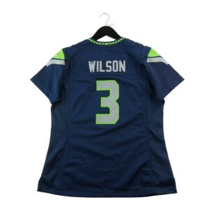 Maillot manches courtes femme marine NFL Equipe Seattle Seahawks