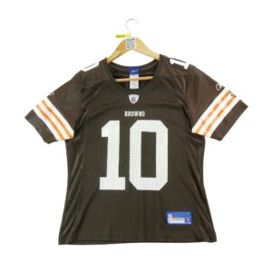 Maillot manches courtes femme marron NFL Equipe Cleveland Browns