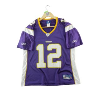 Maillot manches courtes femme violet NFL Equipe Minnesota Vikings