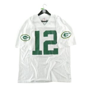 Maillot manches courtes homme blanc NFL