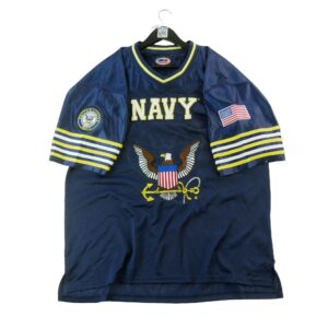 Maillot manches courtes homme marine Vintage