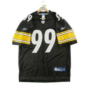 Maillot manches courtes homme noir NFL