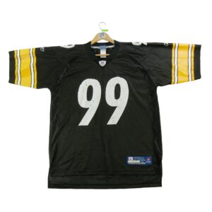 Maillot manches courtes homme noir NFL