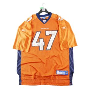 Maillot manches courtes homme orange Reebok Equipe Denver Broncos