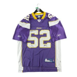 Maillot manches courtes homme violet NFL Equipe Minnesota Vikings