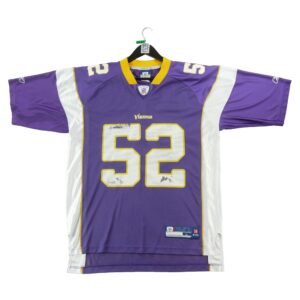 Maillot manches courtes homme violet NFL Equipe Minnesota Vikings
