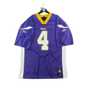 Maillot manches courtes homme violet NFL Equipe Minnesota Vikings