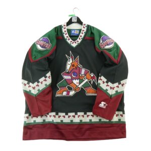 Maillot manches longues homme noir Starter Equipe Arizona Coyotes
