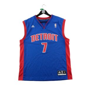 Maillot sans manches homme bleu NBA Equipe Detroit Pistons
