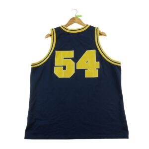 Maillot sans manches homme marine Majestic