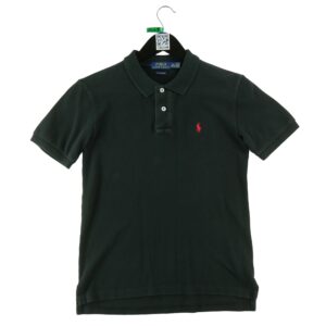 Polo manches courtes enfant noir Polo Ralph Lauren Col Polo