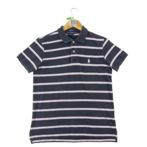 Polo manches courtes femme noir Polo Ralph Lauren Motif a rayures Col Polo