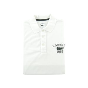 Polo manches courtes homme blanc Lacoste Col Polo