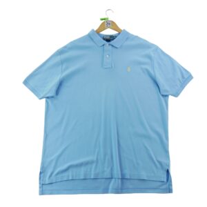 Polo manches courtes homme bleu clair Polo Ralph Lauren Col Polo