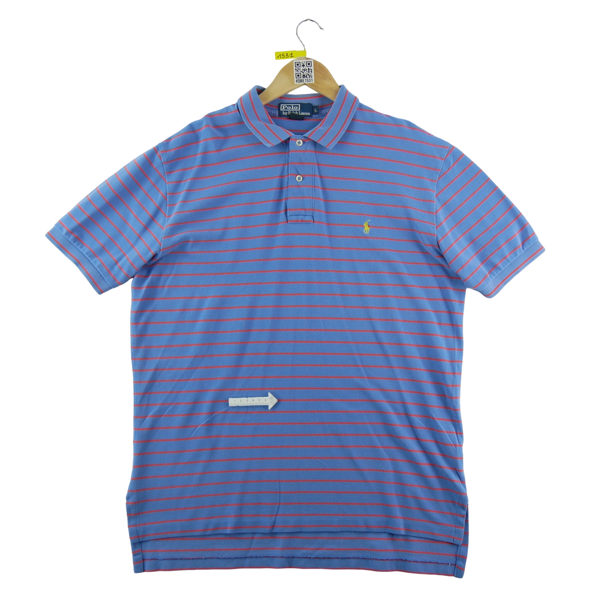 Polo manches courtes Homme  Bleu clair 5