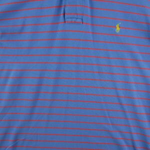 Polo manches courtes homme bleu clair Polo Ralph Lauren Motif a rayures Col Polo