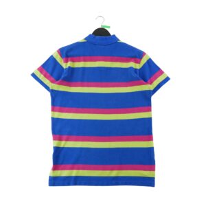 Polo manches courtes homme bleu Polo Ralph Lauren Motif a rayures Col Polo
