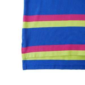 Polo manches courtes homme bleu Polo Ralph Lauren Motif a rayures Col Polo