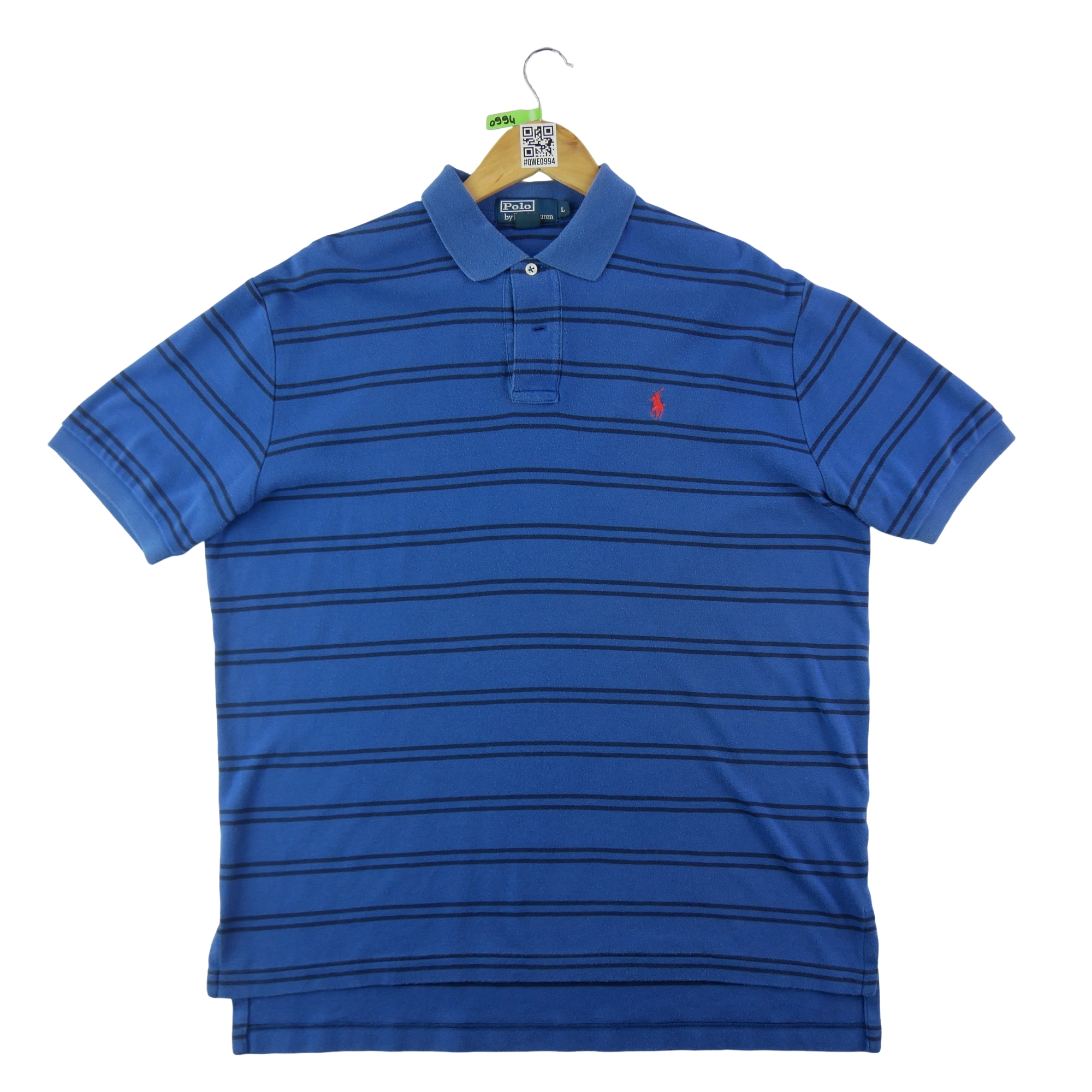Polo manches courtes Homme Bleu 2