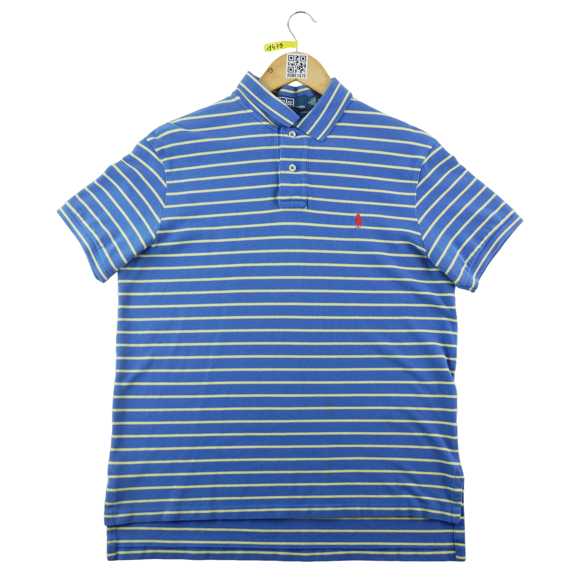 Polo manches courtes Homme Bleu 2