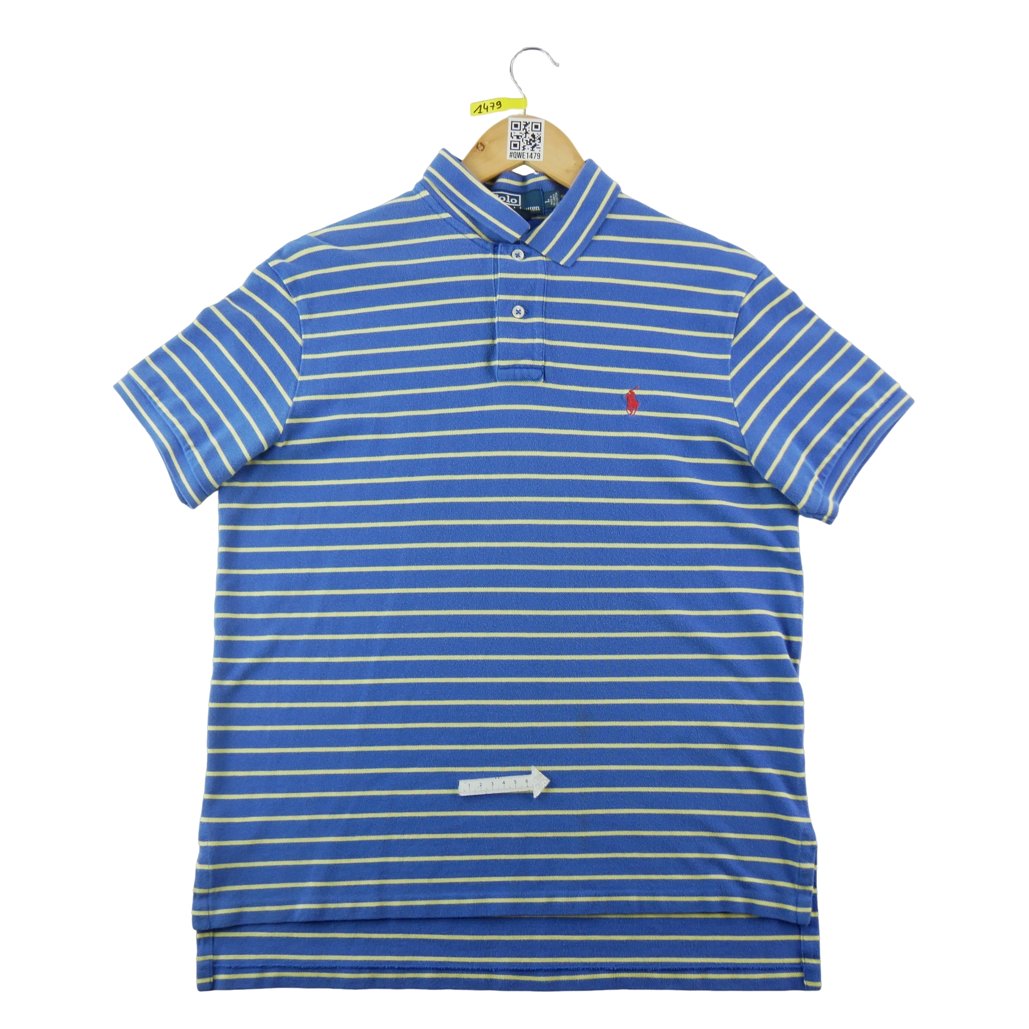 Polo manches courtes Homme Bleu 6