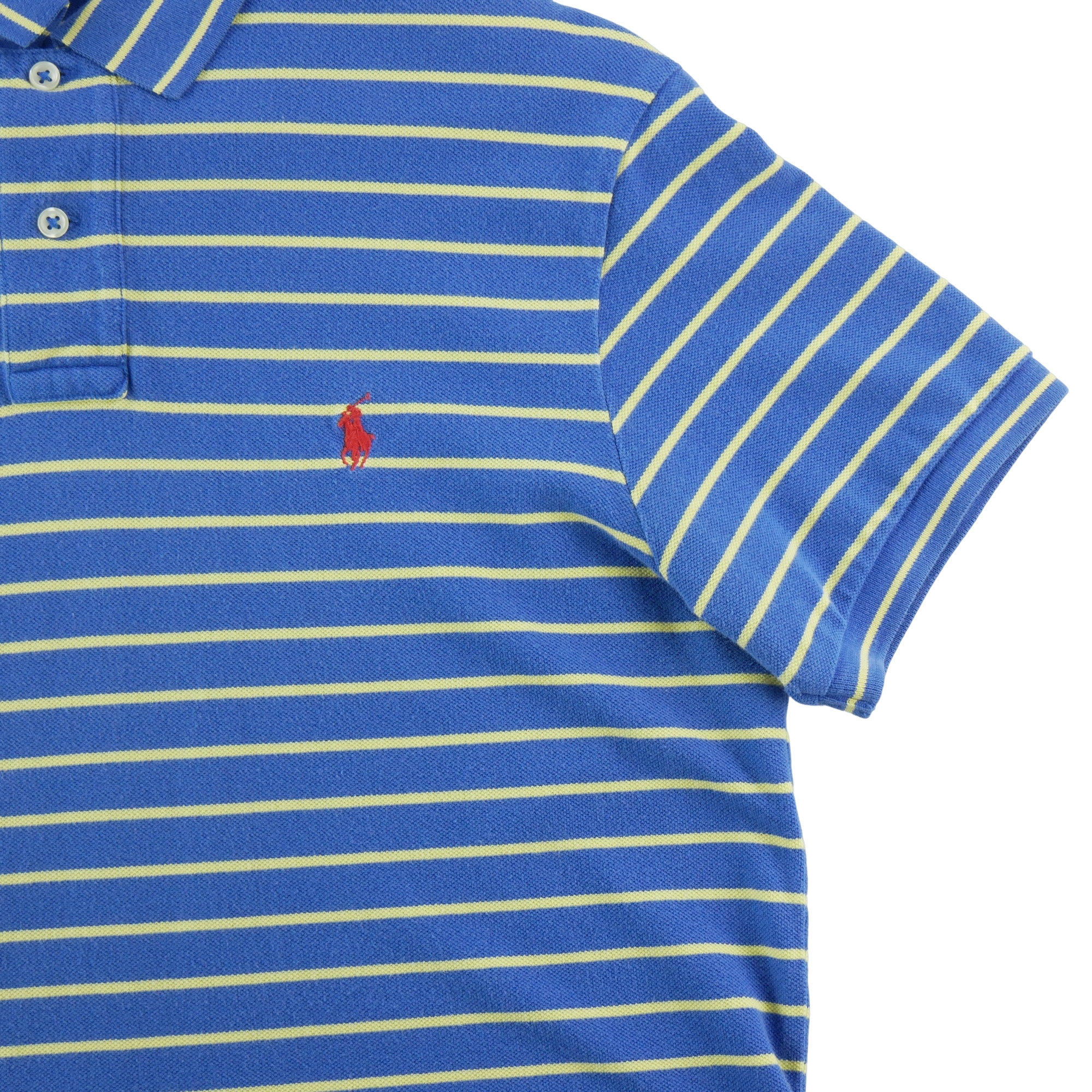 Polo manches courtes Homme Bleu 4