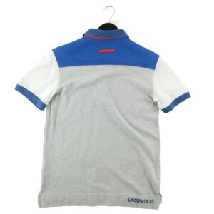 Polo manches courtes homme gris Lacoste Motif chine Col Polo