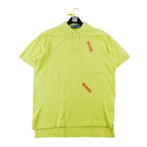 Polo manches courtes homme jaune Polo Ralph Lauren Col Polo