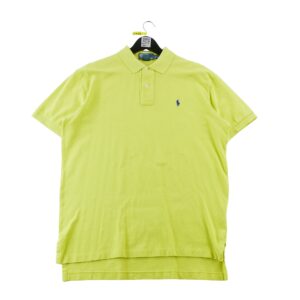 Polo manches courtes homme jaune Polo Ralph Lauren Col Polo
