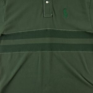 Polo manches courtes homme kaki Polo Ralph Lauren Col Polo