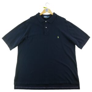 Polo manches courtes homme marine Polo Ralph Lauren Col Polo