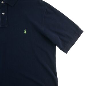Polo manches courtes homme marine Polo Ralph Lauren Col Polo