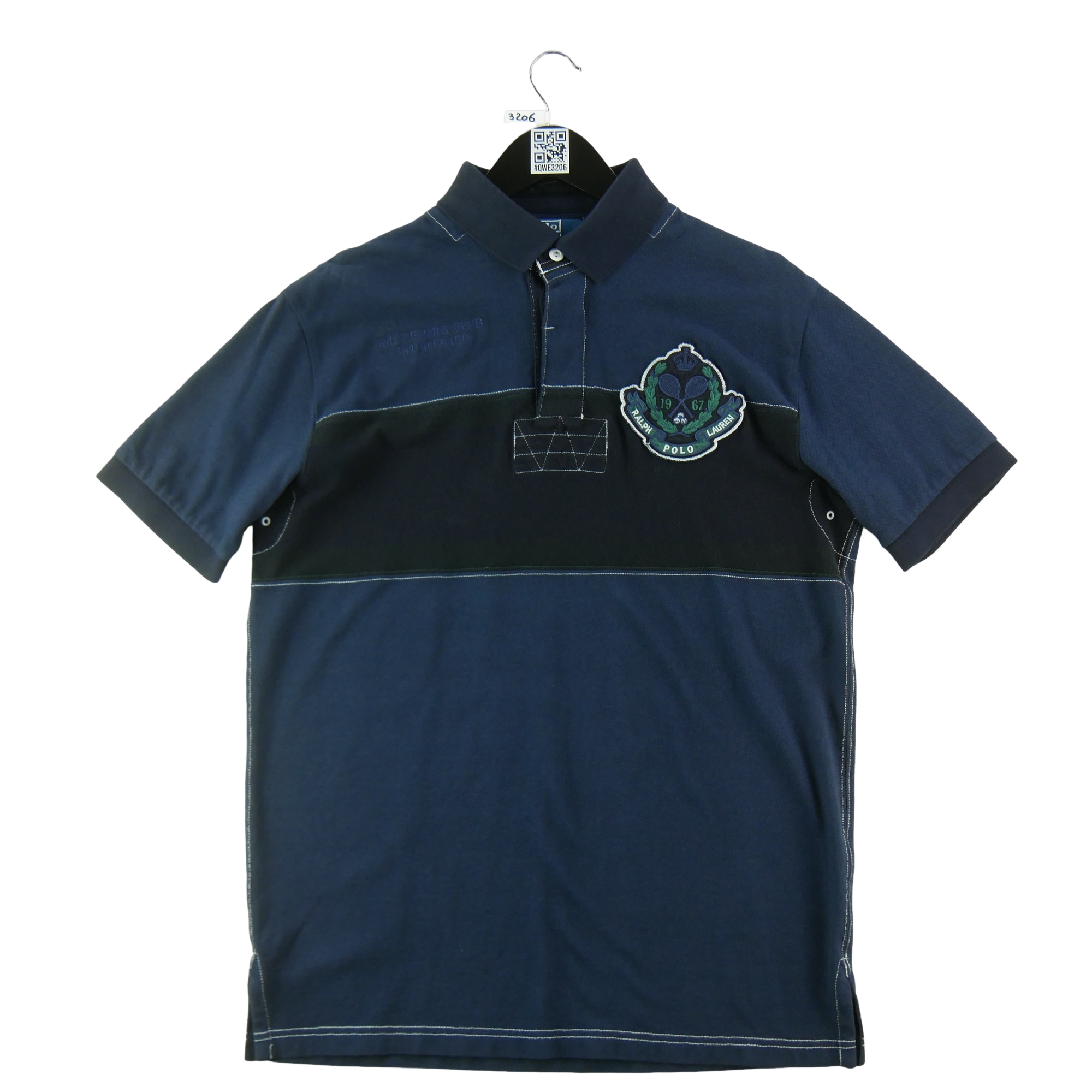 Polo manches courtes Homme Marine 2