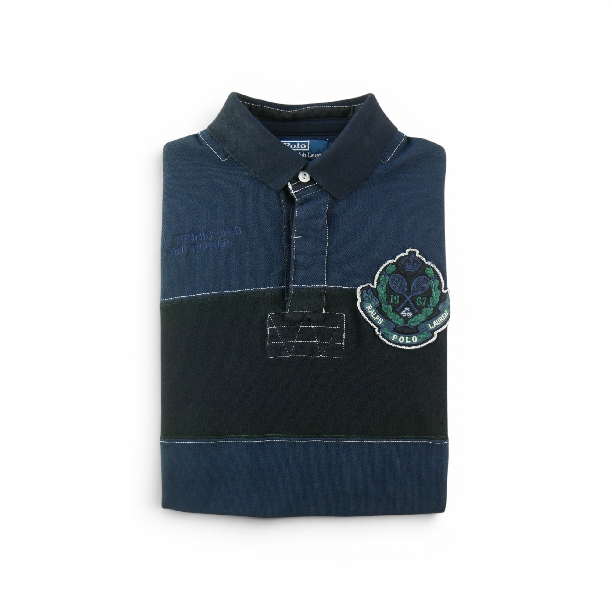 Polo Ralph Lauren Polo manches courtes Homme Marine - Bon état