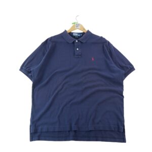 Polo manches courtes homme marine Polo Ralph Lauren Col Polo