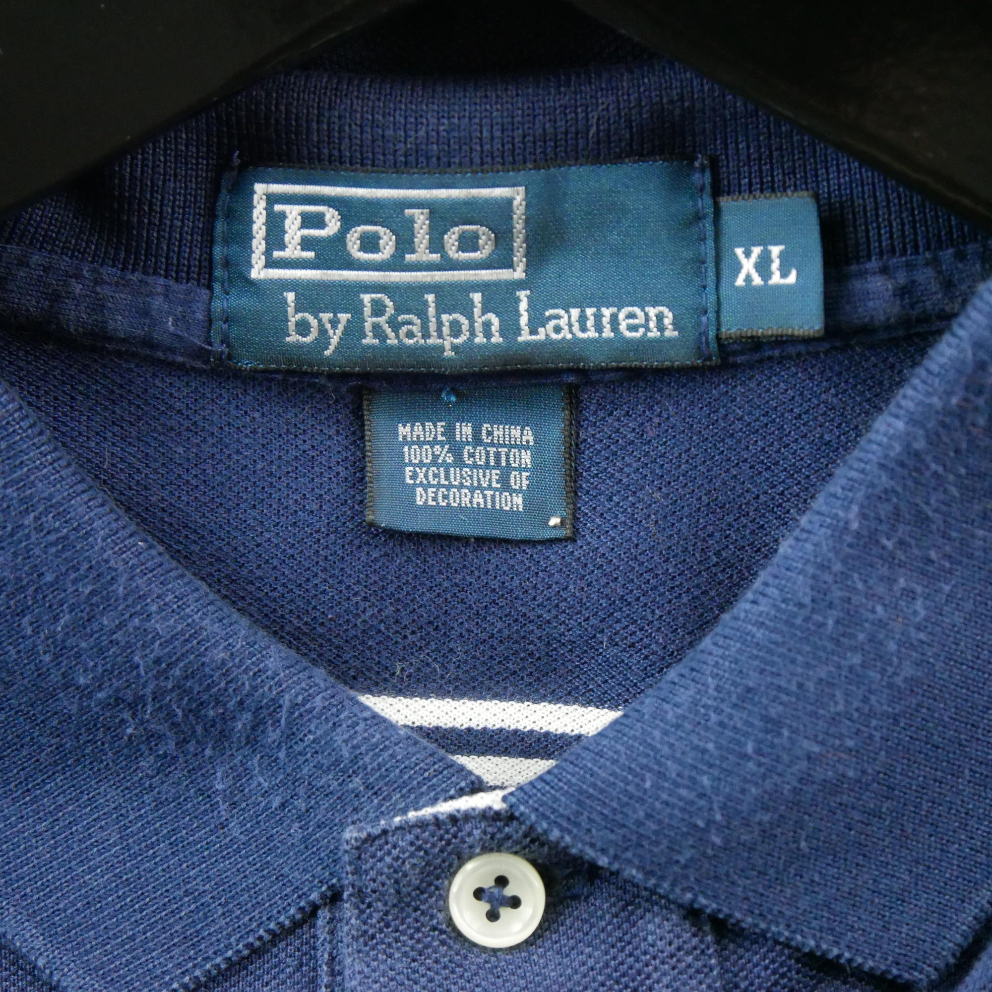 Polo manches courtes Homme  Marine 5