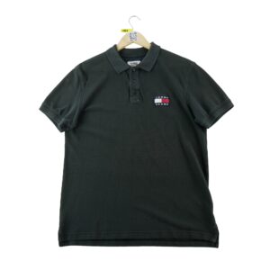 Polo manches courtes homme noir Tommy Hilfiger Col Polo