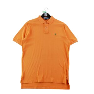 Polo manches courtes homme orange Polo Ralph Lauren Col Polo