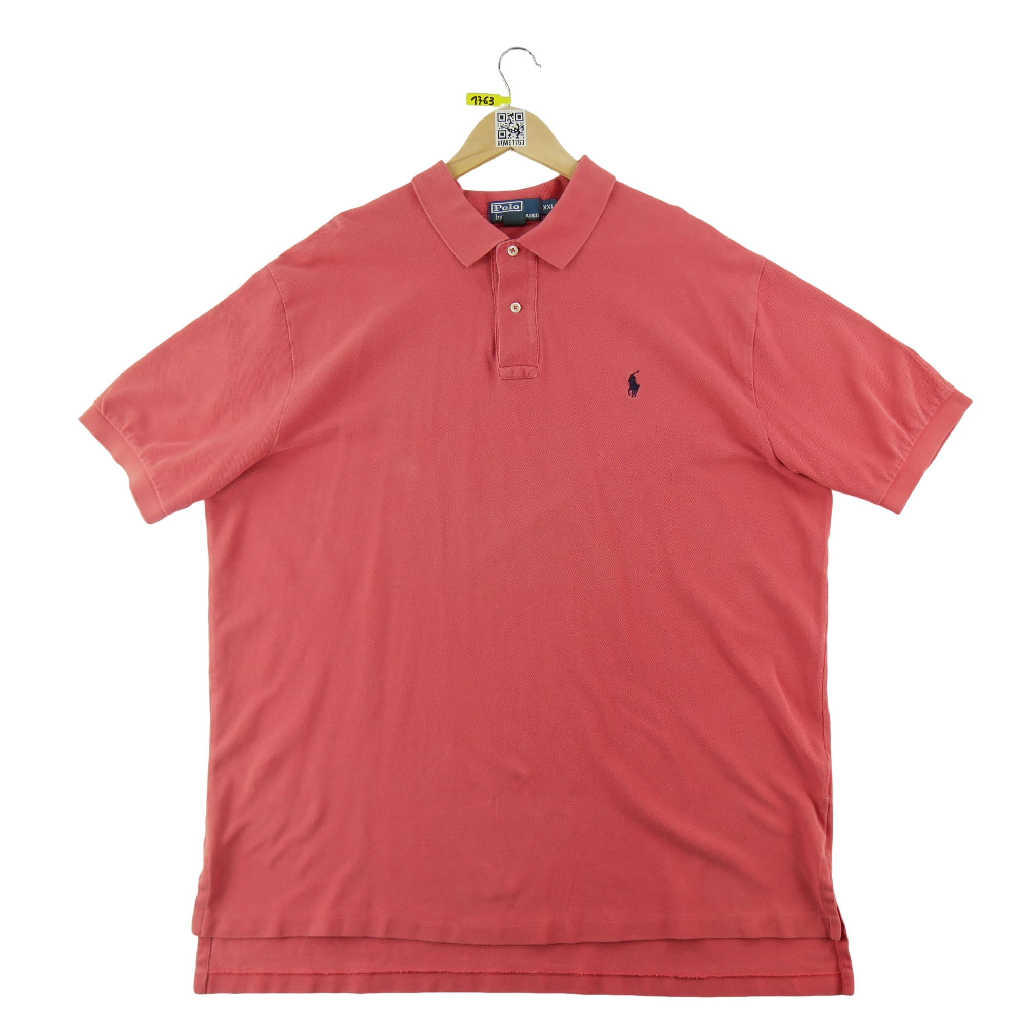 Polo manches courtes Homme Orange 2