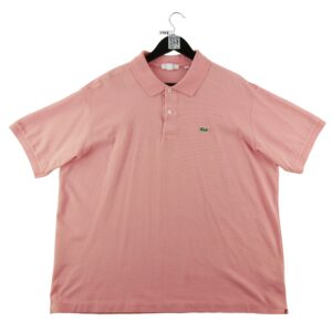 Polo manches courtes homme rose Lacoste Col Polo