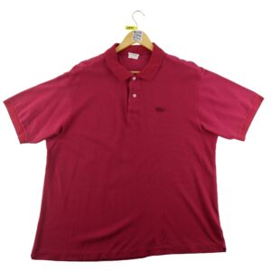 Polo manches courtes homme rouge Lacoste Col Polo